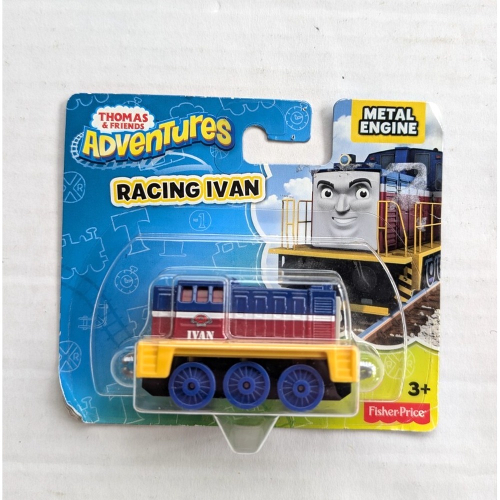 Thomas & Friends Adventures Racing Ivan NIB Fisher‎ Price Diecast Metal Engine